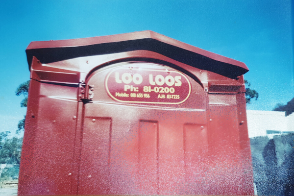 Image of Loo Loos Sewer Connect Toilet in the 1990s